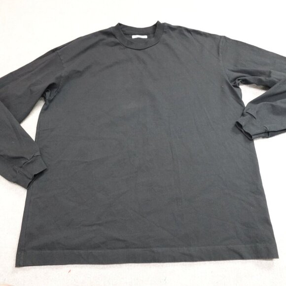 John Elliot Shirt XL Black Long Sleeve Solid Made in USA - Picture 1 of 7